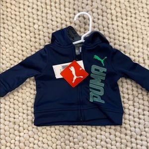 NWT Puma zip up hoodie